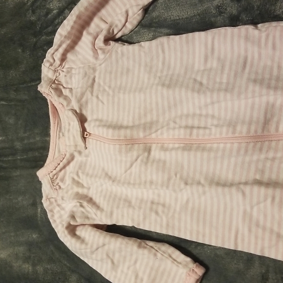 Carter's Baby Girl's Stripe Sleeper - Picture 3 of 9